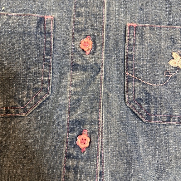 Vintage Fairy Denim Dress 2T - Picture 8 of 8